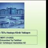 Olgularla Akciğer ve Akciğer Dışı Tüberküloza Yaklaşım Webinar 21 Eylül 2022